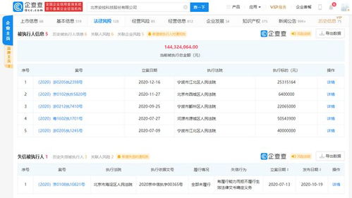 安控科技風(fēng)波再起 新增執(zhí)行案件，累計(jì)執(zhí)行金額突破1.44億，軟件開(kāi)發(fā)與技術(shù)轉(zhuǎn)讓業(yè)務(wù)受關(guān)注